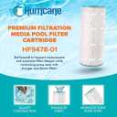 Hurricane Filters HF9478-01 Premium Point Bond Pool Filter - USA Made Replacement for Pleatco PJ150-4, Unicel C-9478, Filbur FC-1495, Jacuzzi CFR 150