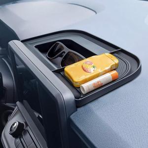 TOPINSTALL Dash Compartment Storage Tray Compatible with 2022-2024 Ford Maverick & Hybrid XL XLT Lariat Pickup Truck Dashboard Center Console Organizer Interior Insert Accessories