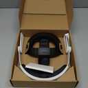 KIWI design K4 Boost Battery Head Strap for Meta Oculus Quest 3/3S, Adjustable VR Headband Accessories with Dual Charge, Extend Playtime & Reduce Facial Stress