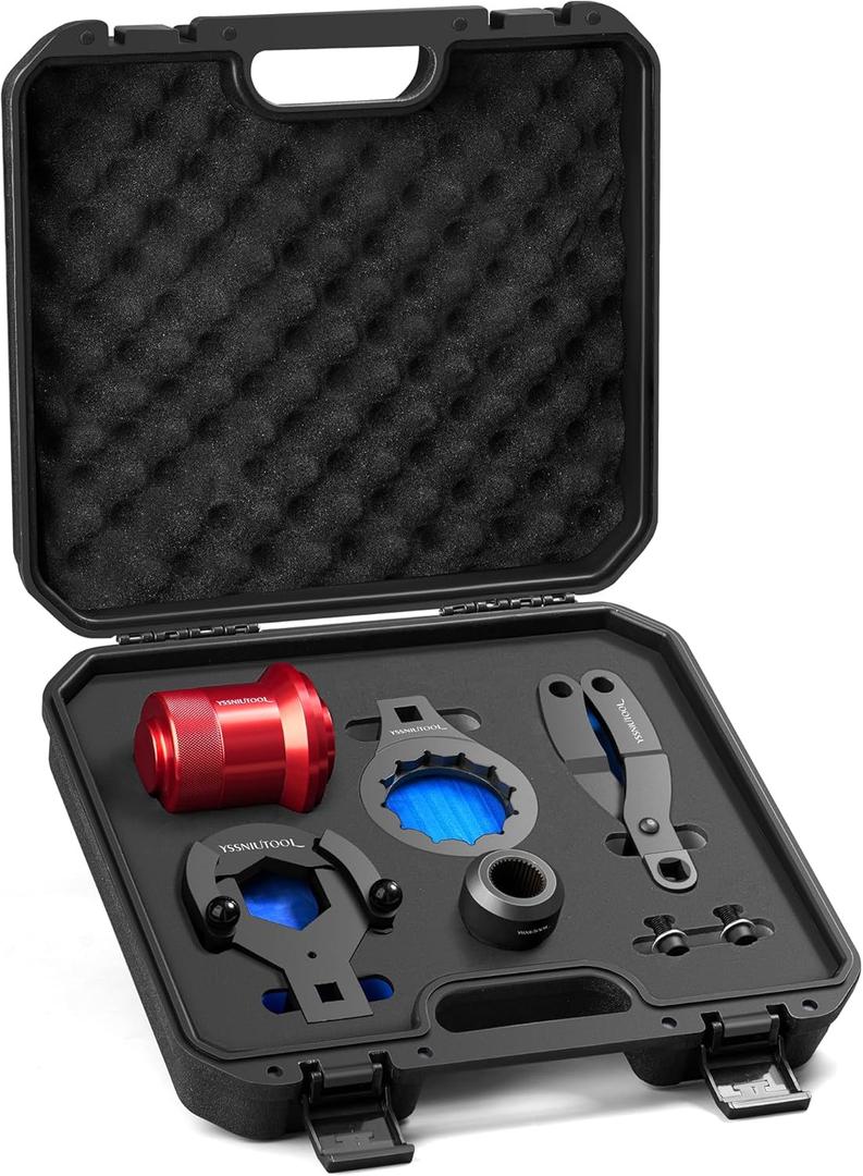 YSSNIUTOOL Rear Drive Axle Differential Installer Remover Tool Kit for BMW 3 Series, 5 Series, 7 Series, X3, X5, X6 Replace 335050, 230020, 335080, 335040, 335060