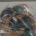 Climbing Rope with Platforms and Disc Swing Seat Set Playground Accessories Including Bonus Hanging Strap & Carabiner Tree Swing for Kids Rope Swings for Tree