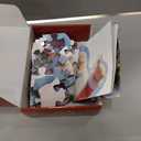 Floor Puzzles for Kids Ages 3-5, Christmas Puzzles for Toddler Ages 4-6, 45 Pieces Jumbo Puzzles with Box, Christmas Toys for Gifts 3-8 Years Old