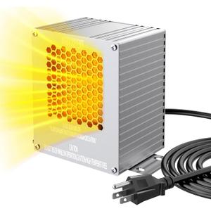 2026 Boat Engine Compartment Heater 400W | PTC Ceramic Marine Bilge Heater with Automatic Thermostat, IPX7 Waterproof Aluminum Shell & IPX8 Fan, Fast Safe Heating for Boats, RVs Compartments