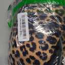 RoseSeek Girl's 2 Piece Leopard Print Outfits Short Sleeve Graphic Tees and Bow Cheetah Baggy Pants Sets, 11Y