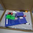 Acrylic Magnetic Dry Erase Board for FridgeSet of 3 Transparent Planning Boards for Monthly Calendar, Weekly Includes 6 Dry Erase Markers, 1 Eraser and Magnetic Pen Holder