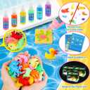 MDINGTD Magic Water Elf Toy Kit, DIY Magical Gel Art Crafts Kits with 12 Gels and 12 Molds, Make Your Own Creative Toys Party Favors Easter Christmas Birthday Gifts for Boys Ages 4-12