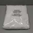 Naturoom White Linen Pinch Pleated Curtains 84 Inches Long 2 Panels for Bedroom Semi Sheer Ivory Curtains Linen Textured Drape Farmhouse Rustic Decor for Living Room Dining Room 84 Inch Length 7 FT