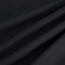 NICETOWN Room Darkening Draperies Curtains Panels, 2 Panels Black W52 x L108
