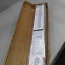 LazBlinds Cordless Cellular Shades, No Tools No Drill Blackout Honeycomb Shades Pleated Blinds for Windows, 22.5'' W x 72'' H, Silver White