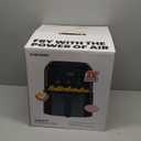 6 Qt. Black Air Fryer with Digital Touch Control