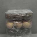 24 Pcs Neutral Matte Christmas Ball Ornaments 2.4 Inch Rustic Boho Cream Beige Tan Brown Xmas Bulbs Ornament Vintage Xmas Baubles Modern Christmas Decor for Tree Farmhouse Decor