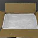 Acrylic Glove Box Holder Wall Mount Disposable Glove Dispenser Storage Organizer for Kitchen, Lab, Garages, Office, Clear (Single)