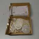 Barydat 20 Sets Christian Christmas Ornament Bulk Religious Bible Verse Acrylic Hanging Ornament Inspirational Quotes Ornaments Church Party Favors for Holiday Christmas Tree Home Decor (Bless)