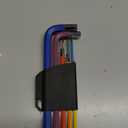 AMTOVL Hex Key Set, 9PCS Metric Allen Key Set, 1.5-10MM, Anti-Slip Long Ball End Hex Wrench Set, Color Coding Hex Key Set for Disassembling Mechanical Equipment, Vehicle, and Bicycle Repairs