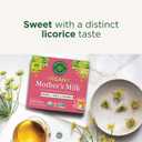 Traditional Medicinals Organic, Mother's Milk Tea - Supports Breastfeeding & Lactation with Fennel and Fenugreek - Kosher, Non-GMO, Caffeine-Free, Compostable - 48 Tea Bags (EXP 09/01/28)
