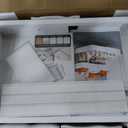 Pull Out Cabinet Organizer, Adjustable Width 16"-22" & Depth 12"-20", No Drill, for Kitchen, Pantry, Bathroom, White