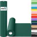 Vanhench Green Wrapping Paper Roll 17.5"963" (80 1/4FT), Solid Color Art Green Kraft Craft Paper Roll, Christmas Wrapping Paper, Birthday Bouquet Flower Crafts, Dark Green Bulletin Board Paper