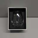 Unique Monogrammed Stemless Wine Glasses - Personalized with Letter L Initial, 16 Oz Capacity, Handcrafted Crystal Stemless Glasses with Engraved Initials - Ideal Wine Gifts for Women, Men