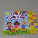 Jesus Loves Me & Other Bible Songs  Interactive Sound Book for Toddlers | Christian Baby Book with 6 Faith-Based Songs, Lyrics & Music | Baptism Gift, Bible Story Time Sing-along for Boys and Girls