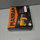 Premium Cabinet Clamps 2 Pack with Protective Case, Solid Cast Steel Construction, Integrated Drill Guide with EVA Pads, Face Frame Alignment Tool Clamp for Cabinet Installation & Woodworking