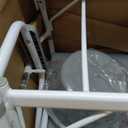 Medline Bariatric Drop-Arm Commode - Heavy Duty Steel Toilet Chair for Disabled and Elderly, 1,000 lb. Weight Capacity