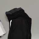 Truform 20-30 mmHg Compression Stockings for Men and Women, Thigh High Length, Dot Top, Closed Toe, Black, 2X-Large