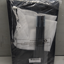 Caroeas Laundry Basket Slim Plus 27.5”, Black Laundry Basket with Wheels, Laundry Hamper with Removable Wash Bag Waterproof Clothes hamper Fabric baskets for laundry