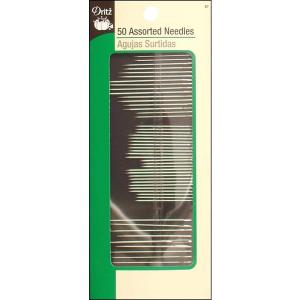 Dritz 57 Hand Needles, Assorted Styles & Sizes (50-Count)