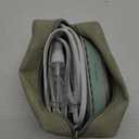 Newbealer Travel Iron with Global Voltage, 100-240V Mini Dry Iron for Clothes (No Steam), Max 300W, 60s Heat Up, 302 Non-Stick Ceramic Soleplate, 0.8lbs Ultra-Lightweight (Green)