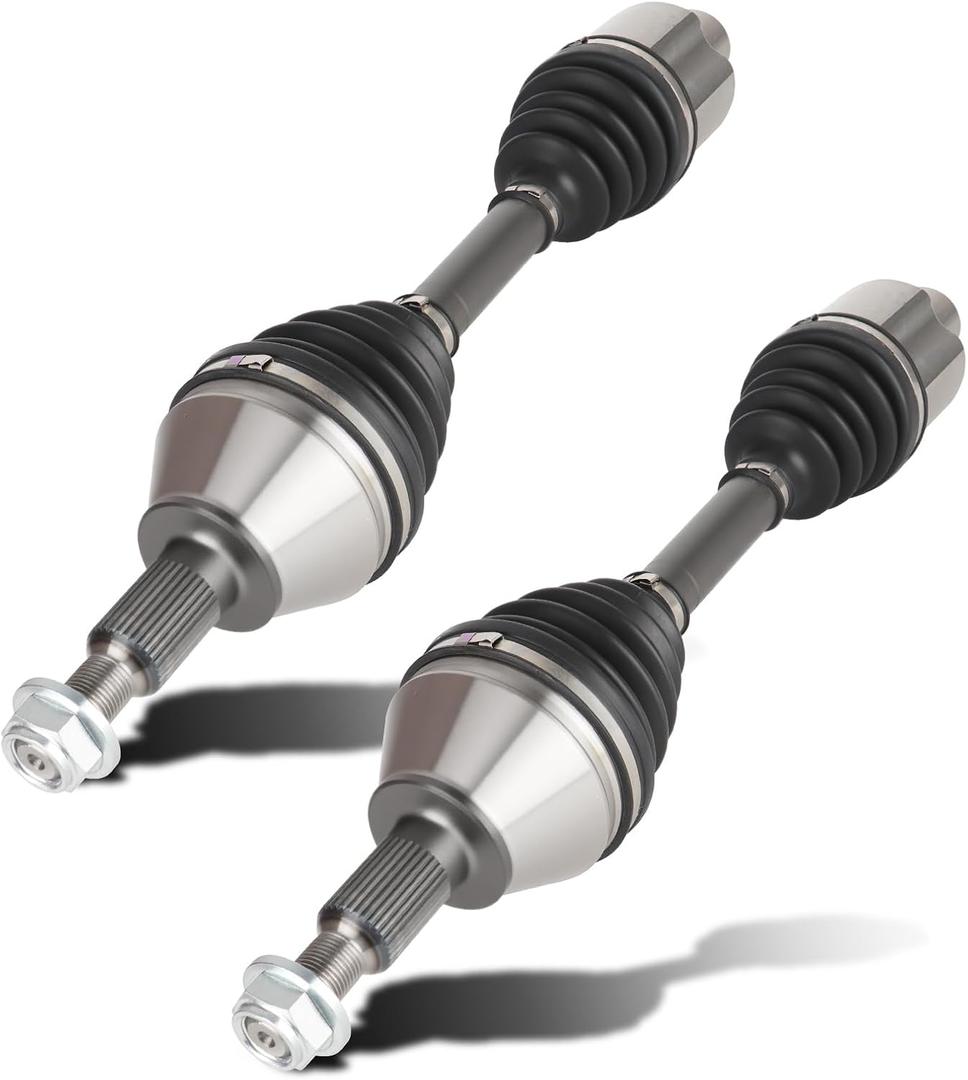 Pair (2) Front CV Axle Shaft Assembly fits for Ram 1500 (only 4WD) 3.0L 3.6L 4.7L 5.7L 2012-2022, for Ram 1500 Classic (only 4WD) 2019-2020, Driver and Passenger Side,not for RWD/2WD