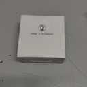 Plush Velvet Travel Jewelry Case, Travel Jewelry Organizer, Jewelry Travel Case,Travel Jewelry Box, Small Jewelry Case for Women, Jewelry Travel Box, Earring Organizer with Mirror - Periwinkle