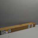 UNISHADES no Drill Cordless Roman Shades for Windows, 32" W 64" H - 100% Blackout - Linen - Beige