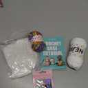 Crochet Kit for Beginners, Unicorn Crochet Kits for Kids and Adults Include Rainbow Yarn, Videos Tutorials, Eyes, and Crochet Hook - Crochet Animal Kit, Beginner Crochet Kit - Gift for Birthdays