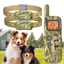 Wireless Dog Fence System for 2 Dogs Electric Fences for Dogs Training Collar with Remote 856 Acre Shock Collar for Dogs Ultrasonic Trainer Waterproof Outdoor Safe Pet System with 2 Collars