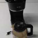 Mr. Coffee Black Coffee Maker, 12 Cups, with Auto Pause and Glass Carafe, Perfect for Home and Office Use