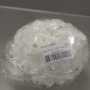 Wedding Bouquet - Artificial Roses with Crystal Diamond Soft Ribbons, Bridal Flowers for Bride & Bridesmaids, Hand Toss Bouquet (White)