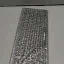 TECKNET 2.4G Wireless Keyboard, Ultra Slim Compact Computer Keyboard with Media Hotkeys, Silent Small USB Keyboard for Laptop PC Desktop Smart TV Notebook Chromebook-Silver