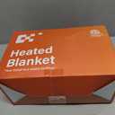 Heated Blanket Electric Throw  -Heated Throw Blanket with 4 Heating Levels & 3 Hours Auto Off,Machine Washable,ETL & FCC Certification(Cheesy Yellow)