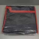 Kesfitt Christmas Ornament Storage Box with 8 Trays,Christmas Storage Container with Dividers Fits 128 Holiday Ornaments Decorations,Double Zipper,Large Xmas Organizer with Pockets(Black)