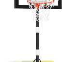 WIN.MAX Basketball Hoop Outdoor with Shatterproof Backboard and Larger Base, Portable Basketball Hoop Goal System Youth/Adults in Backyard/Driveway/Poolside