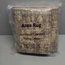 FMFUNCTEX 2x10 Runner Rug Brown Washable Vintage Neutral Distressed Non Slip Low Pile Indoor Carpet Retro Floral Hallway Entryway Rug for Kitchen Living Room Bedroom Bathroom Laundry Entry Bedside