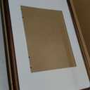 12x18 Picture Frame Natural Walnut Wood From CA-USA with Real Tempered Glass, Handcrafted 12 x 18 Diploma Frame Matted to 9x12 Photo,Certificate,Degree,Graduation Picture Display Wall Decoration