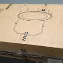 BCAN BT2 450/550LBS Mini Rebounder Trampoline for Adults with Bar, Fitness Trampoline with Bungees, Adjustable Handle, Stable & Quiet, Indoor Outdoor, Whole-Body Workout & Relaxation at Home-40IN/48IN