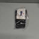 Prestige Medical Premium Knit Compression Calf Sleeves (Small-Medium, Black)