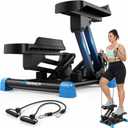 MERACH New 3-in-1 Mini Stepper with Large Stride & Shock Pad Design
3-in-1 Stair Stepper, Large Stride & High Resistance Design, High Elastic & Silent Shock Absorption, with Resistance Band