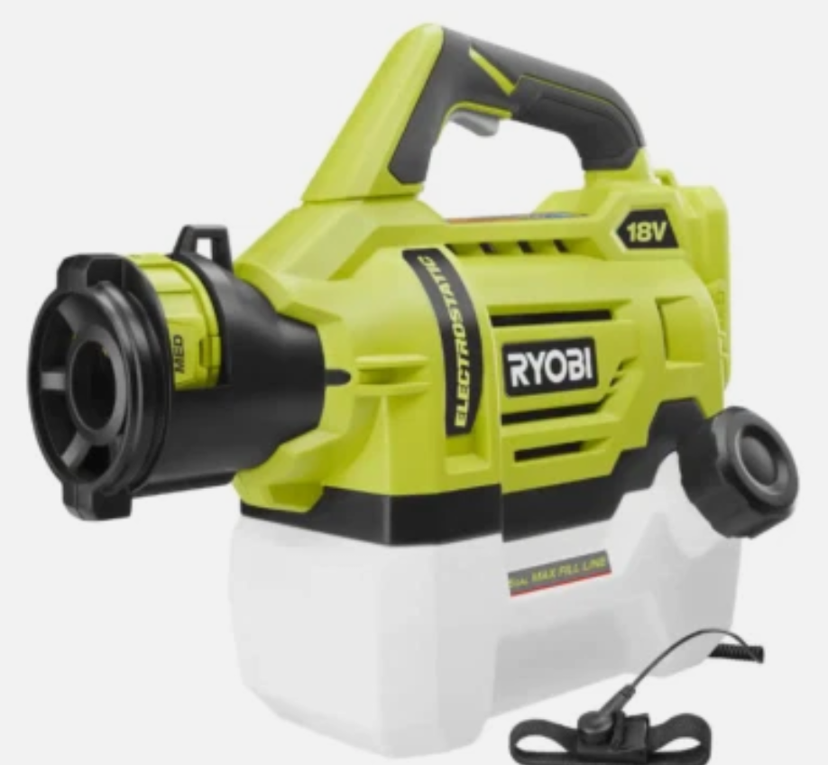 RYOBI ONE+ 18V Cordless Electrostatic 0.5 Gal. Sprayer (Tool Only) P2809BTL