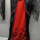 Spooktacular Creations Royal Vampire Costume for Girls, Deluxe Set Halloween Gothic Victorian Vampiress Queen Costume (Medium)