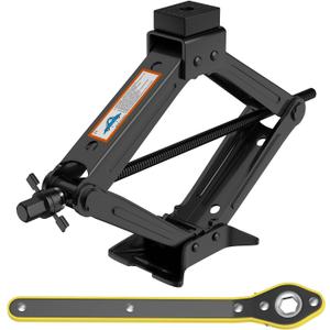Universal Car Jack Kit Scissor Jack for Car 2 Ton Spare Tire Changing Kit,Portable Tire Jack Repair Kit with Lug Wrench,Car Lifting Jack for Auto/SUV/MPV