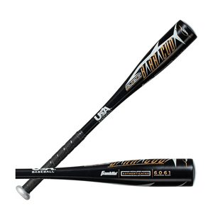 Franklin Sports Kids Teeball Bat - Venom + Barracuda Aluminum + Composite - USA Baseball Certified for Boys + Girls - Youth Metal Bat - Drop -10 to -13 Size  2-5/8" Barrel