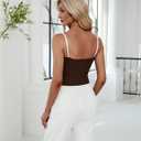 Blooming Jelly Womens Summer Crop Tank Tops Sexy Going Out Outfits 2025 Sleeveless Shirt Y2k Camisole Fashion Clothes (L)